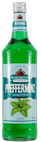 Nordbrand Pfefferminzlikör 18% vol. - 1 x 1 Liter