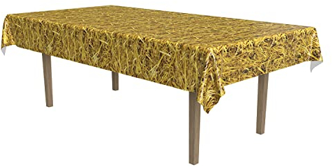 A Beistle Creation Nappe en Paille, Multicolore, 137,2 x 274,3 cm, 54533