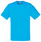 Fruit of the Loom Mens Valueweight Crew Neck, Short Sleeve T-Shirt, Not V Neck., Azure, M