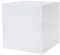 8 seasons design Shining Cube Solar-LED-Würfel (33cm) weiß, inkl. Solarmodul und LED-Leuchtmittel in warmweiß, Solar-Leuchtwürfel für außen und innen, als Tisch + Hocker