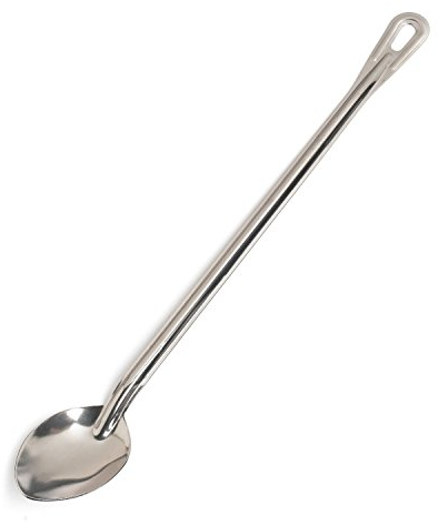 Great Credentials© Solid Brewing Spoon, Stainless Steel, 21-Inch Extra-Long Handle
