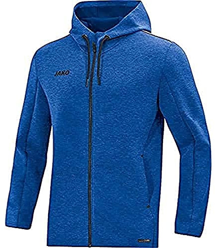 JAKO Herren Kapuzenjacke Premium Basics, Royal-Meliert, XL