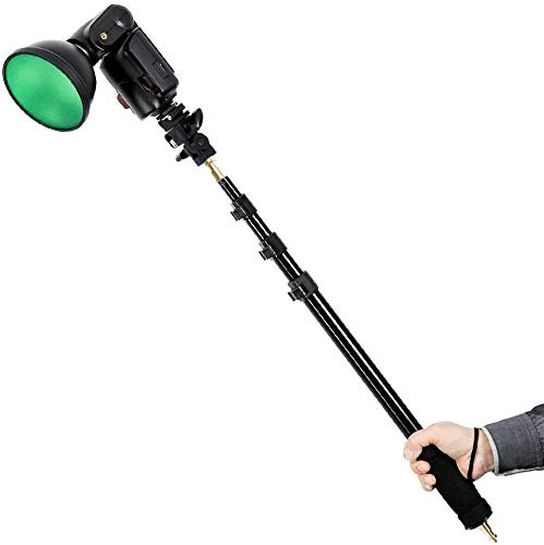 GODOX AD-S13 Stretchable Handheld Boom Pole Stick 21-63 inch 55-160cm with 1/4 Male Thread for V1 V860III V860II V350 TT685 TT350 TT600 AD200 AD200Pro AD180 AD360 etc (AD-S13 Boom Pole)