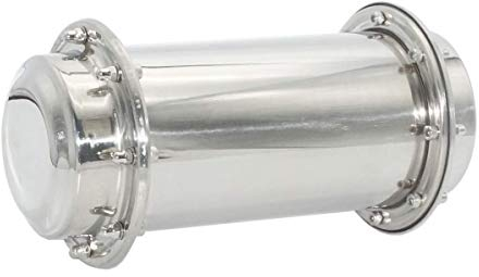 SOKIMI Capsule temporelle - Contenant Durable de Serrure de récipient de Capsule d'acier Inoxydable Anti-corrosif pour Le Futur Cadeau de Remise des diplômes,10.2Inch