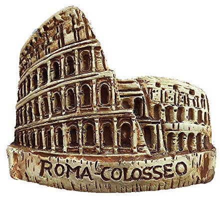3D-Kühlschrankmagnet, Motiv: Roma, Kolosseum, Italien, Souvenir, Geschenk, Heim- und Küchen-Dekoration, Magnet-Aufkleber, Roma, Italien, Kühlschrank-Magnet-Kollektion