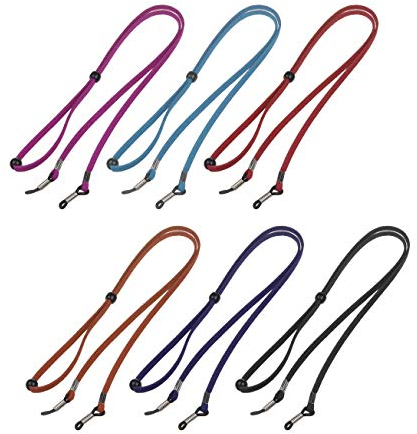Kare & Kind Brillenhalter - 6 Stück - Geeignet für alle Arten von Brillen - Sichern Sie Ihre Korrekturbrillen, Lesebrillen und Sonnenbrillen - Verstellbar und alltagstauglich
