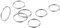 GOLDCHIC JEWELRY Set Anelli Donna Impilabili a Fascia Semplice da 1 Mm Set di Anelli Donna Sottili Acciaio Inossidabile Set Fedine Donna Set Anelli Acciaio Donna con Confezione Regalo