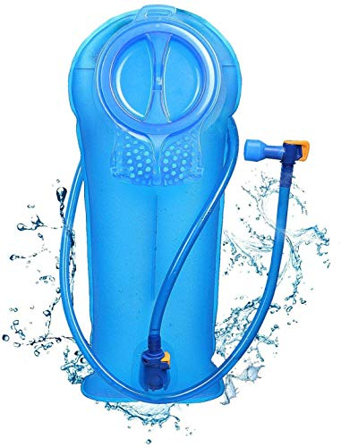 Unigear Hydration Water Bladder Reservoir - BPA Free - FDA Approved and Taste Free for Backpacking, Biking, Hiking and Camping (Blue,2.5L)