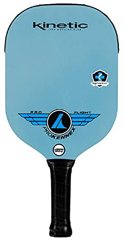 PROKENNEX Pro Flight Pickleball-Paddel mit Toray T700 Carbonfaser-Gesicht, Komfort-Pro-Griff, USAPA-genehmigt, Blau