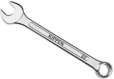 Kippen 1037-32 - Chiave Combinata a Forcella/Anello 32 mm