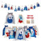 Adventskalender zum Befüllen 2023 für Kinder Frauen Männer, Weihnachtskalender Selbst Befüllen 24 Stoffbeutel, Tüten für Adventskalender Selber Befüllen mit Zahlen aus 1-24, Clips, Seil