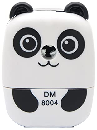Manueller Bleistiftspitzer, süßer Schule, stationärer Kinder-Bleistiftspitzer, Handkurbel, manueller Desktop-Spitzer für Büro, Klassenzimmer, Panda