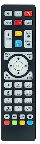 ALLIMITY Télécommande de rechange pour télécommande Global Plus TV Box Pro 4K