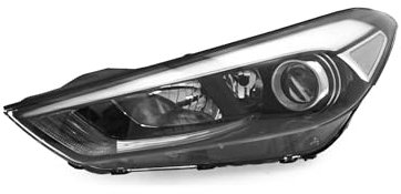 EDA PREMIUM auto Scheinwerfer Links 92101D7100 passend für HYUNDAI TUCSON, 15-20 mit Motor, DRL (LED)