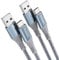 ANMIEL USB C Cable 2M+2M USB C Charger Cable 3A Fast Charging,Nylon Braided USB A to Type C Charger Cable for Samsung Galaxy Note 20 10/10+ Plus/9/8 S10 S10E S21 S20 S9 S8,A10e A20 A40 A50 A70