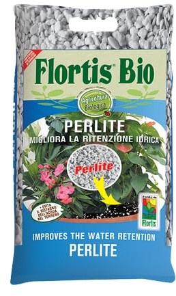 PERLITE FLORTIS 5 lt. ROCCIA VULCANICA NATURALE