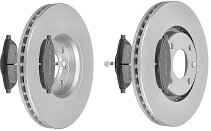 F.BECKER_LINE BREMSSCHEIBEN Ø283MM + BREMSBELÄGE VORNE FÜR PEUGEOT 308 I SW