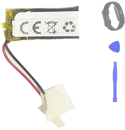 Aousavo Inspire 2 Replacement Battery Inspire 2 Compatible with Fitbit Inspire 2 Smartwatch Watch Fitness Bracelet with Replacement Kit