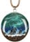 Halskette Borealis, Snow Mountain AuroraResin, Leuchtender Anhänger, AuroraStarry, SkyHalskette, Opal-Anhänger, für Frauen, Geschenk für Astronomie-Enthusiasten, Se référer au descriptif, Siehe