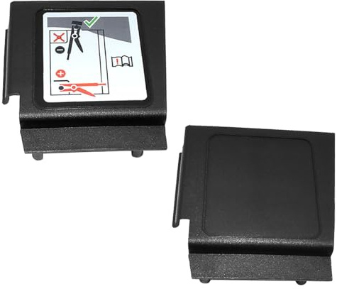 COZERI Batteriepolabdeckung,Batterie-abdeckung 5Q0971813A,robuste zuverlässige Autobatteriepolabdeckung,universelle Batteriekastenabdeckung für die meisten Automodelle (Plus UND Minus)