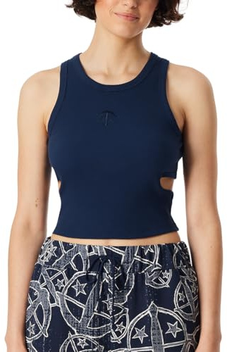 Schiesser Damen Schlafanzugoberteil Top Trägertop - 183228