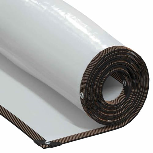 vidaXL Plant Cover with Eyelets 3x6 m Polyethylene