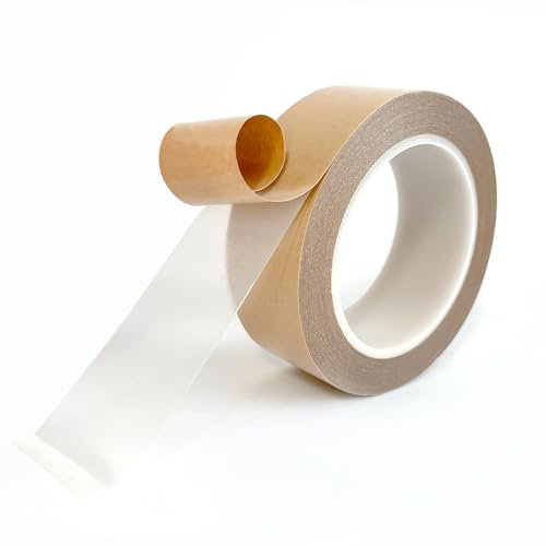 Double Sided Tape 38mm x 15m | Strong Adhesive Clear | No Residue Mounting Tape | for Leather Work Phone Repair Battery Replacement Craft LED Strip Light Office Home Car Deco (R949538)