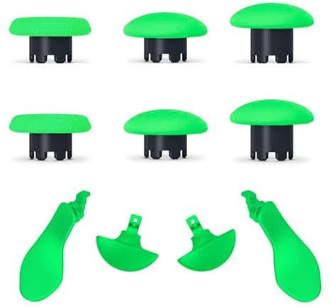 XBERSTAR Manettes de rechange pour manette de PS5 Dualsense Edge - Accessoires d'extraction de joystick (vert)