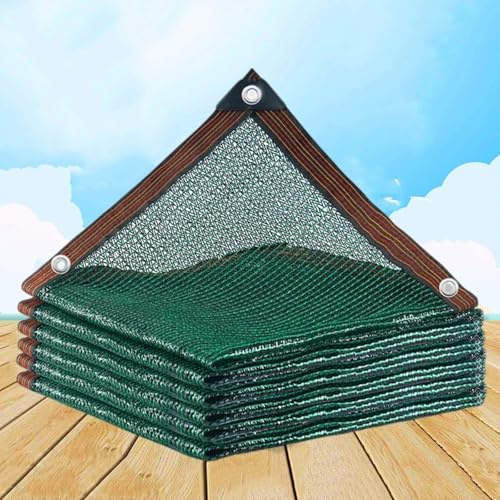 Filet D'ombrage Extérieur 2×3m 2×5m 3×3m 3×4m 3×5m 4×5m,Toile D'ombrage 55%,Pergola Jardin Serre Filet Protection Solaire,Voile D'ombrage,Tissu D'ombrage Avec Œillets,Auvent,Green-4x4m(13.1*13.1ft)