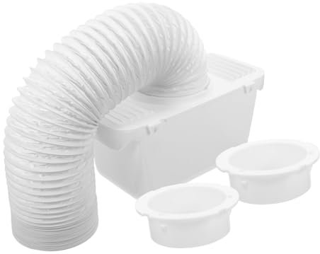 Veemoon Dryer Vent Connector Kit Condensate Collector and Lint Trap Bucket Indoor Dryer Vent Hose Quick Connect for Venting Accessory for Efficient Moisture and Lint Management