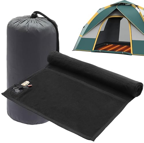 Sleeping Bag Heater - Adjustable Warm Mat, USB Heated Mat for Camping, Hiking, Outdoor Picnic, Survival | Six Zone Heating
