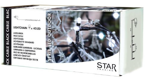 Best Season LED-Lichterkette, 40-teilig 498-18