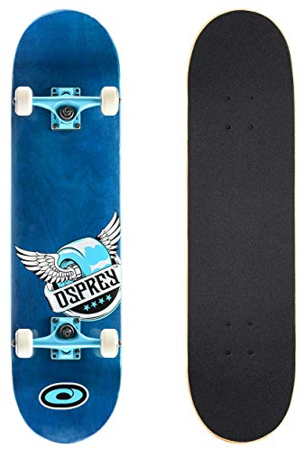 Osprey Absolute Anfänger Double Kick Trick Skateboard, 78,7 x 20,3 cm Ahorndeck