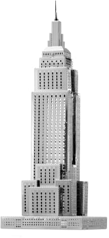 Metal Earth – 5061310 – 3D-Modellbau – Iconx – Empire State Building – 12 x 4 cm – 1 Stück