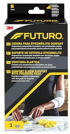 FUTURO Codera para epicondilitis Comfort 47861, S (22.9 - 25.4 cm)