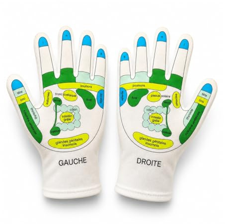 Paire de Gants Hydratants Réutilisables - Soin des Mains avec Gel aux Huiles de Jojoba et d’Olive, Vitamine E et Lavande – Hydrate et Redonne Douceur et Souplesse à vos Mains - Sun & Sia