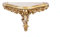 Ideacasa Gold Golden Regal Konsole Regal Wall barocker Stil Louis XVI 31x21 cm