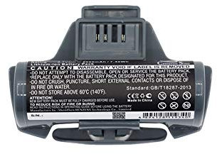 CS-KWV500PW Battery 2000mAh compatible with [KARCHER] 1.633-319.0, 1.633-440.0, 1.633-441.0, 1.633-443.0, 1.633-444.0, 1.633-445.0, 1.633-448.0, 1.633-451.0, 1.633-453.0, 1.633-454.0, 1.633-455.0, 1.