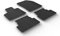 Gledring Satz Gummimatten kompatibel mit Opel Grandland X 2017-2024 (T Profil 4-teilig + Montage-clips)