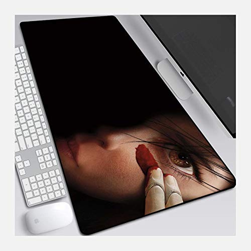Battle Angel Alita Speed Gaming Mouse Pad | XXL Mousepad |900 x 400mm Large Size| 3mm-Thick Base | Perfect precision and speed, L Mouse Mat
