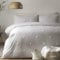 Appletree King Size Duvet Cover Set – Silver With White Polka Dots – 100% Cotton Bedding – 230 x 220cm – Includes 2 Pillowcases – Soft, Breathable Spotty Bed Linen