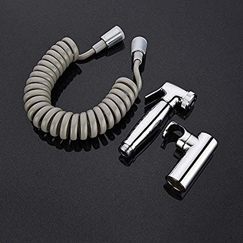 SLRMKK Hand-Bidet-Sprühgerät, Hand-Bidet-Bidet-Wasserhähne Duschtuch Windel-Sprühset-Set - Vollkupfer-Booster-Spray Toilette WC-Waschmaschine Düsenreinigung Ass Flusher Bidet Companion-C