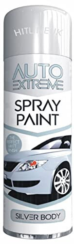 Silver Spray Paint CAR Van All Purpose Metal Interior Exterior 250ML
