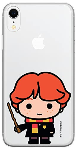 ERT GROUP mobile phone case for Iphone XR original and officially Licensed Harry Potter pattern 025 optimally adapted to the shape of the mobile phone, partially transparent