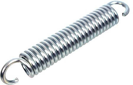 NAJDER Zugfeder Hängesessel Gehärteter Verzinkter Stahl für Hängende Hollywoodschaukel Hängematte Home Swing (Ø5-30 x 145 mm)
