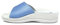 inblu Ciabatte Comode Suola Anatomica Con Fascia E Rialzo VR0045 (Azzurro, 39)