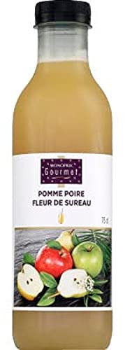 Monoprix Gourmet Jus pomme, poire et fleur de sureau - La bouteille de 75cl