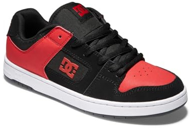 DC Shoes Manteca - Leather Shoes for Men - Lederschuhe - Männer - 45 - Schwarz