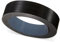ben+camilla.com Selbstklebender Kantenumleimer | Esche Schwarz 19 mm x 5 m Rolle Holzstruktur | Kantenschutz zum Überkleben - wie Klebeband OHNE Bügeln | Premium Qualität für professionelle Ergebnisse