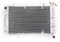 LUXERAD Radiador de aluminio ATV para Suzuki LTZ400 KFX400 DVX400 2003 2004 2005 2006 2007 2008
